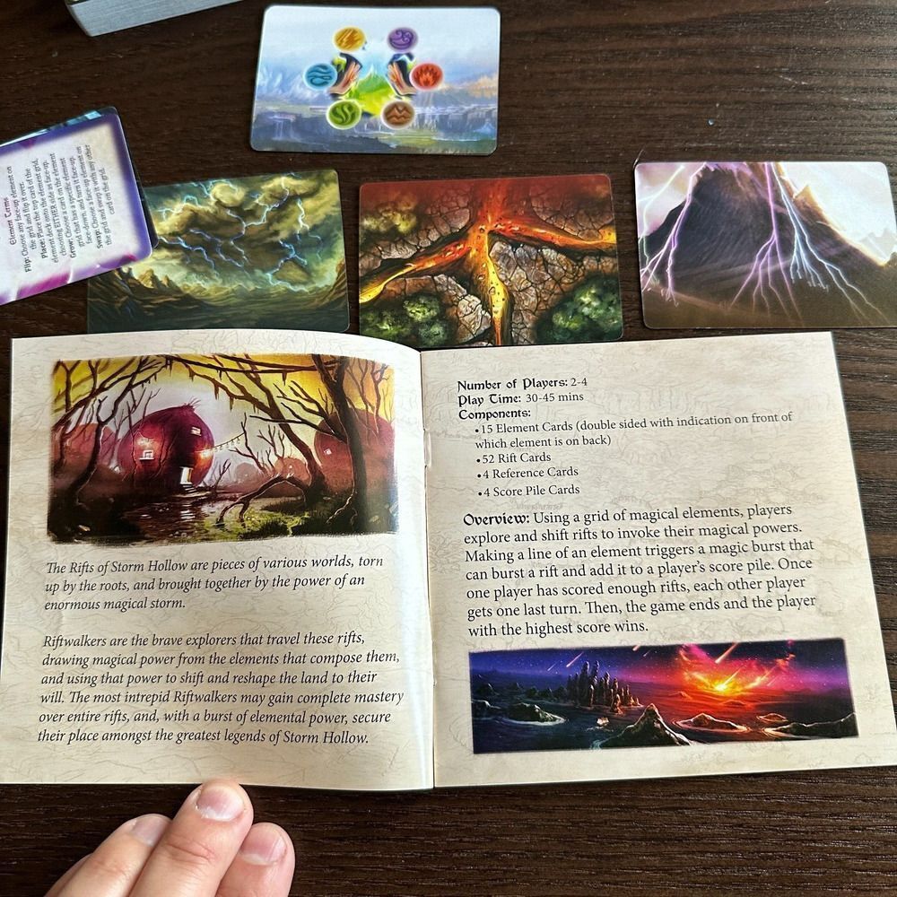 Riftwalker A Storm Hollow Tactical Card Game Beautiful Artwork 30 minutes - Picture 6 of 13